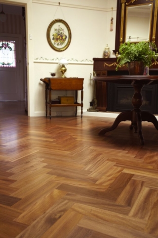 Flooring Parquetry Brush Box Herringbone Sydney