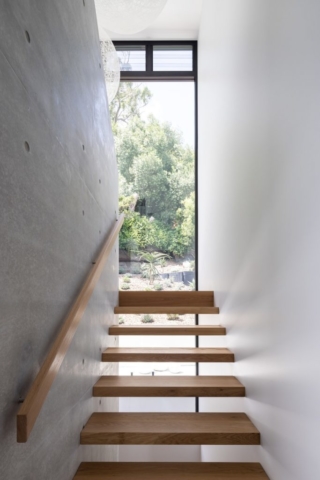 American Oak Floating Stairs Clontarf