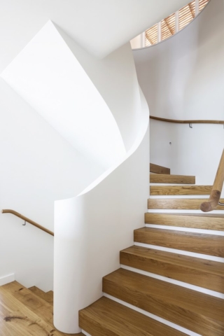 Site finished Engineered European Oak Stairs Palm Beach