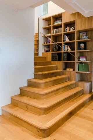 Custom Oak Staircase Darling Point