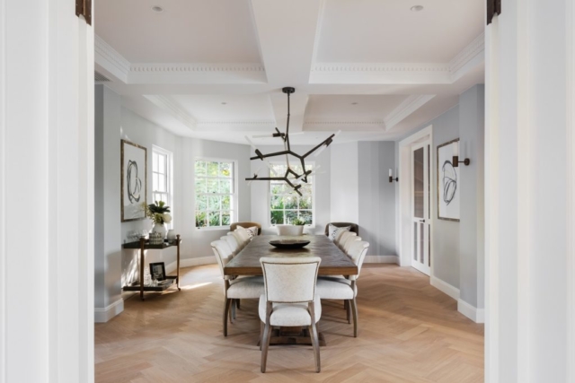 European Oak Herringbone Parquetry floor Warrawee