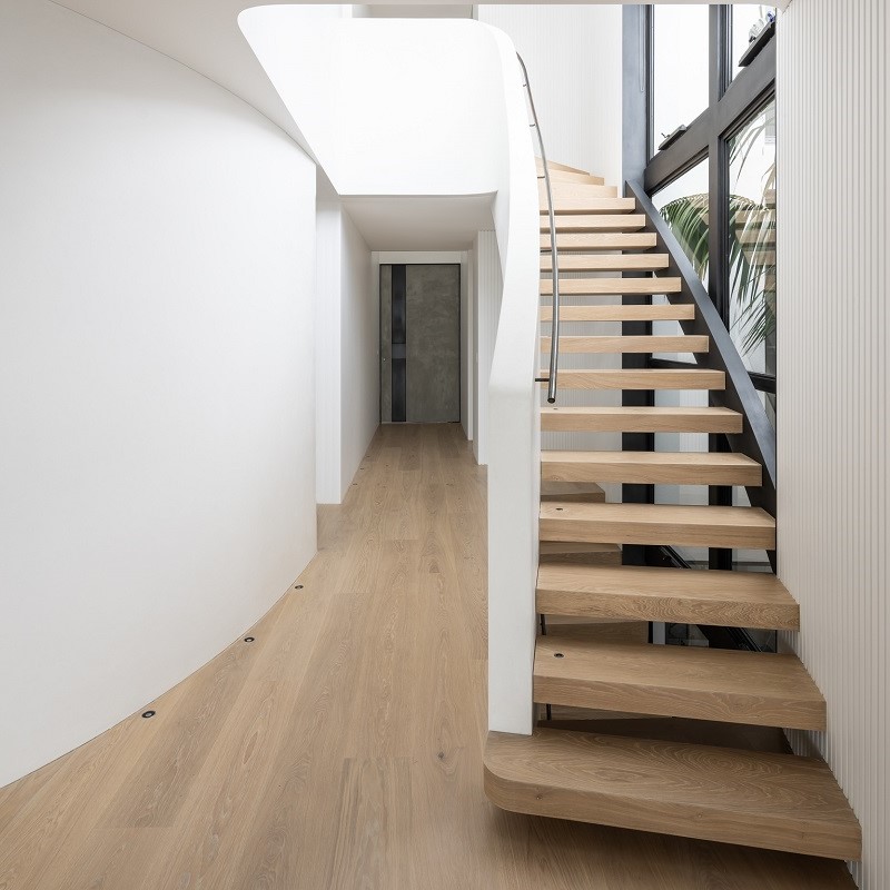Site finished Engineered Timber Floor & Stairs Bronte