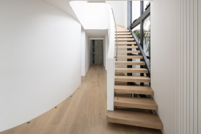 Site finished Engineered Timber Floor & Stairs Bronte