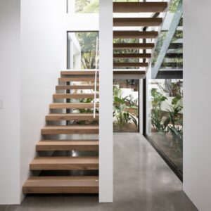 Prefinished Engineered Timber Stairs Bellevue Hill
